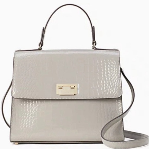kate spade Handbags - Kate Spade Croc-embossed Doris Satchel